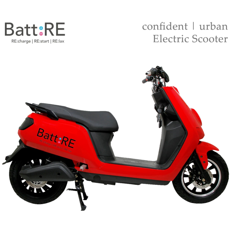 Battre Batmobile Electric Scooter Right Side