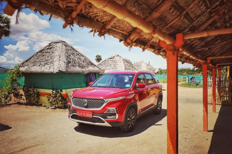 Mg Hector Review Images Front Three Quarters 3