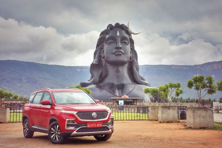 Mg Hector Review Images Front Three Quarters 6