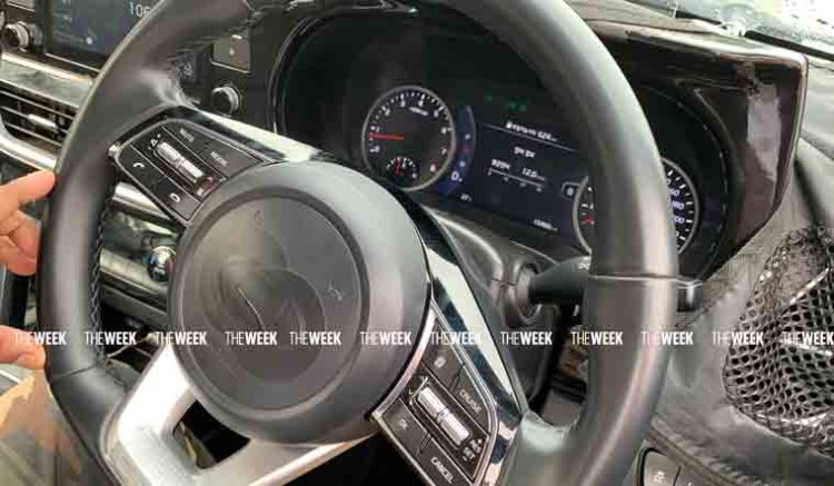 Kia Seltos Interiors Spied 4