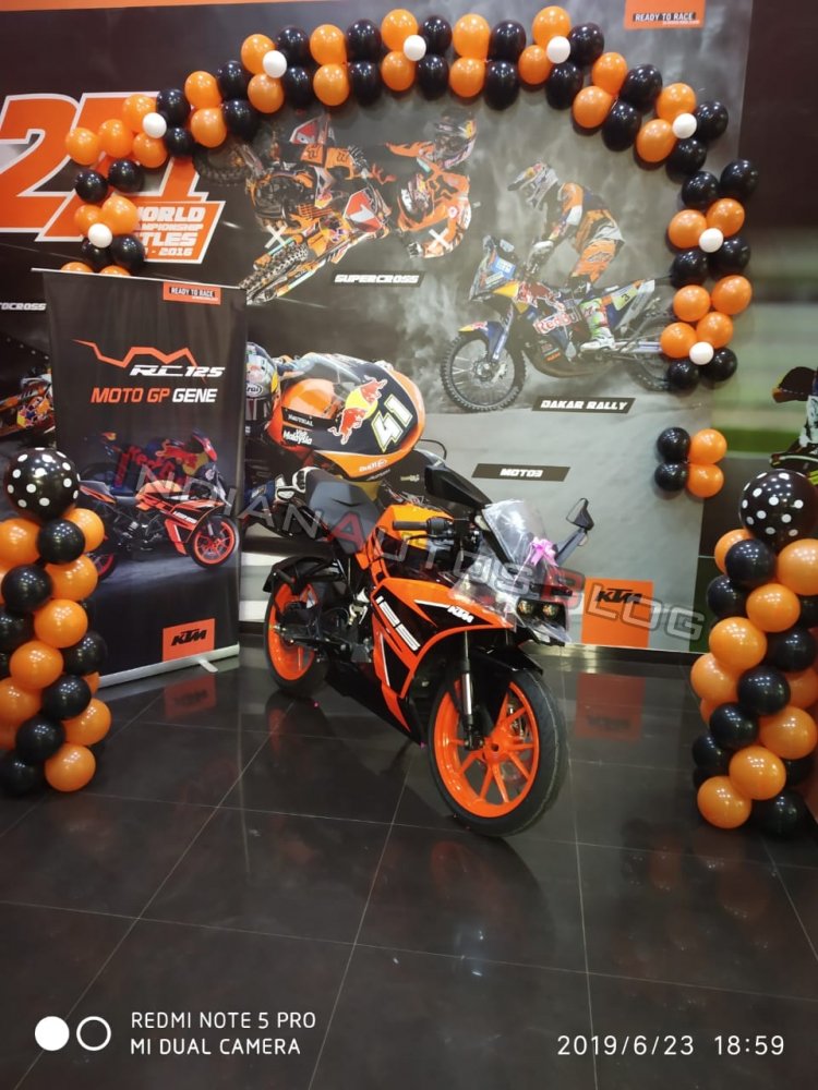 Ktm Rc 125 Delivery 2