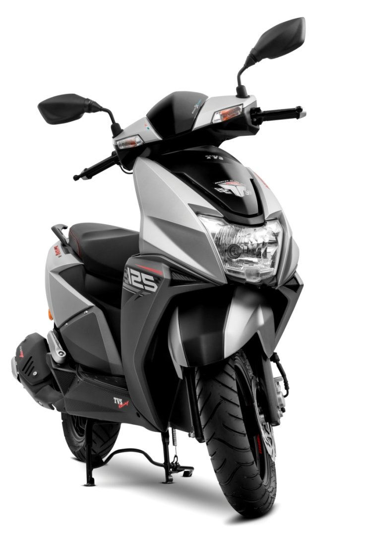 Tvs Ntorq Matte Silver 1