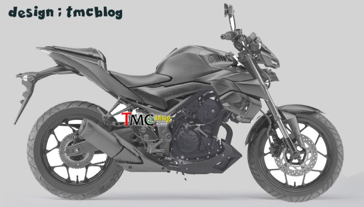 Yamaha Mt 25 Rendering Side View