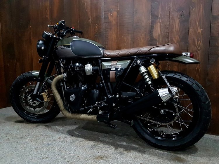 Modified Royal Enfield Interceptor Int 650 Tandav