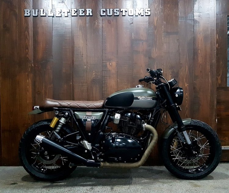 Modified Royal Enfield Interceptor Int 650 Tandav