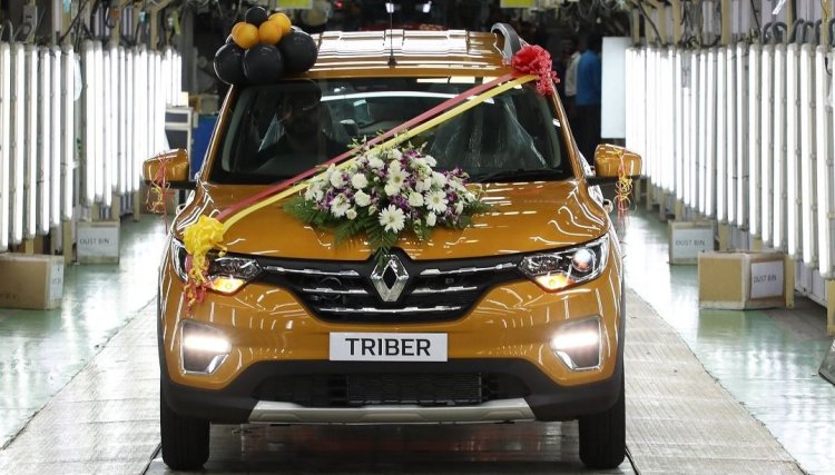 Renault Triber Production Commencement