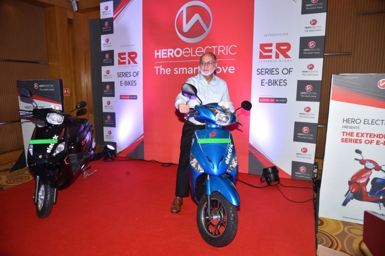 Hero Optima Er And Nyx Er Electric Scooters Launch