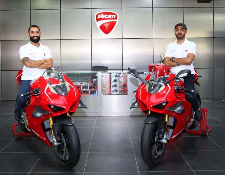 First Two Ducati Panigale V4 R Bikes Delivered In