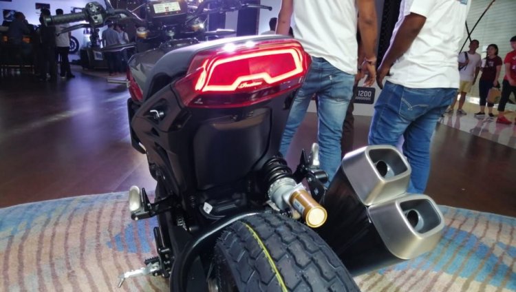 Indian Ftr 1200 Range India Launch Taillight And E