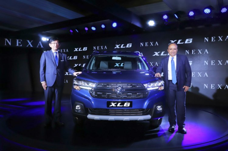 Maruti Xl6 Launch Event Front Image