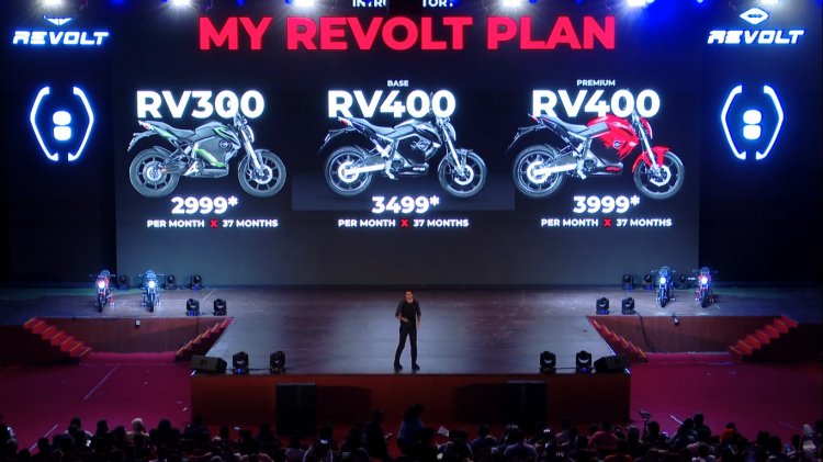 Revolt RV 300 and Revolt RV 400 fully booked till October 2019