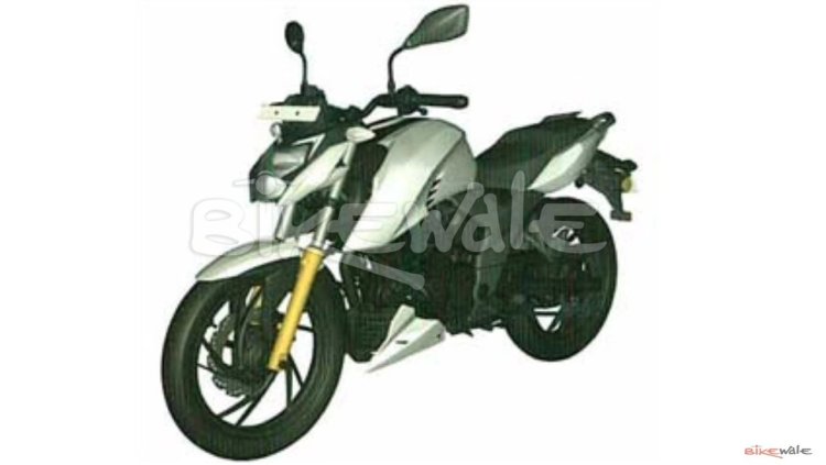 Tvs Apache Rtr 160 4v Leaked Photograph
