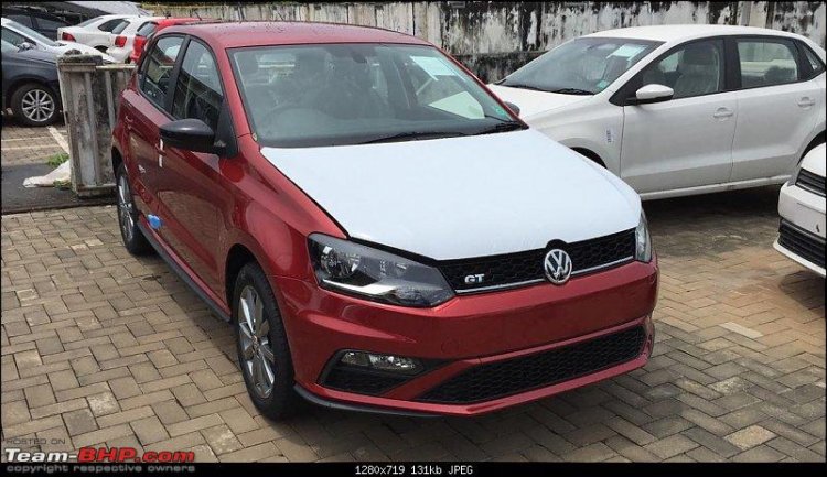 New Vw Polo Gt Facelift Spied Completely Undisguised