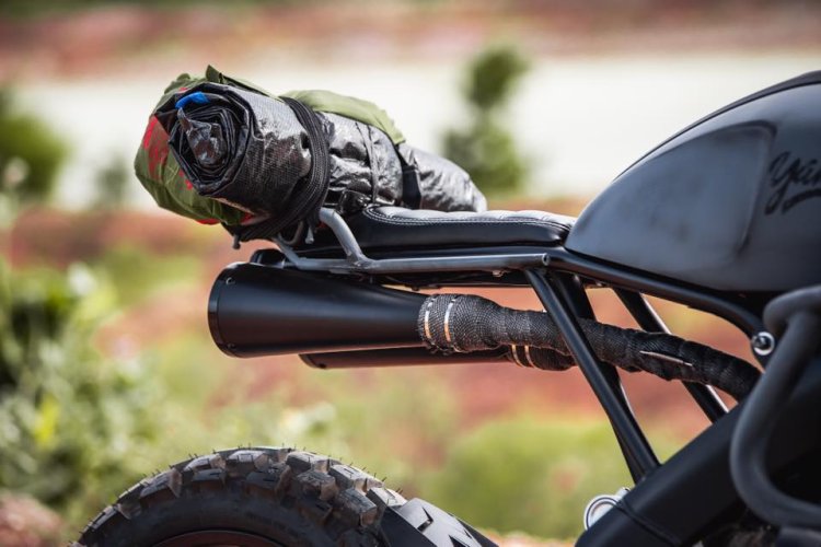 Modified Yamaha Xsr155 K Speed Luggage Rack