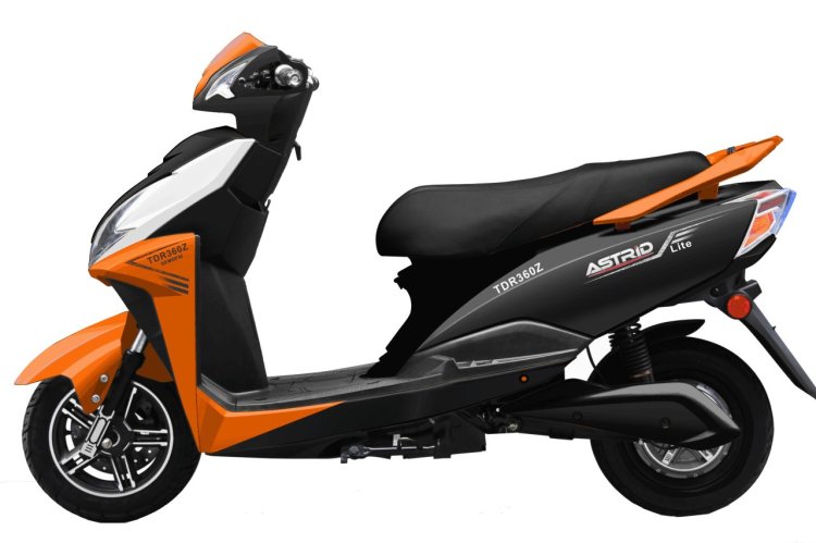 Astrid Lite Fireball Orange Left Side