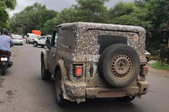 Next Gen Mahindra Thar Testing Continues Ahead Of Early 2020