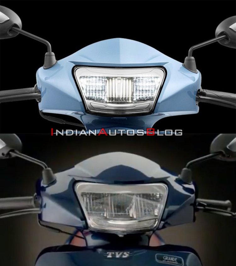 Tvs Jupiter Old Vs New Comparison Headlight