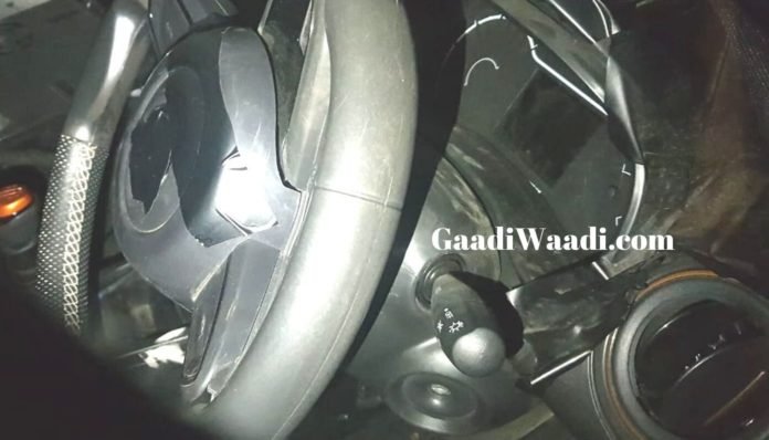 2020 Renault Kwid Facelift Spied With Tribers 8 In