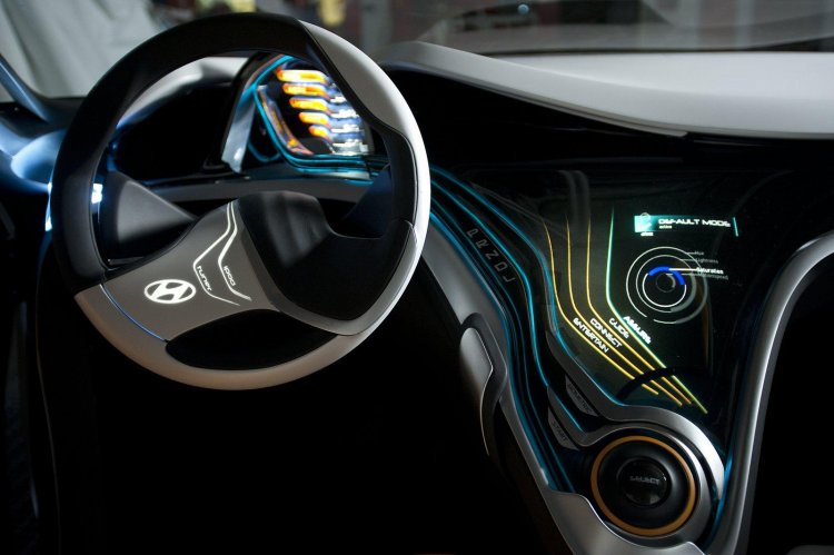 Hyundai Curb Concept Interior Press Shot