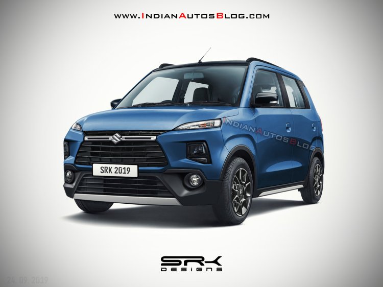 Maruti Wagon R premium variant - IAB Rendering