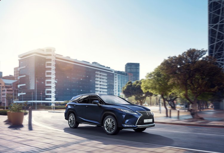 2019 Lexus Rx L Facelift Front Three Quarters