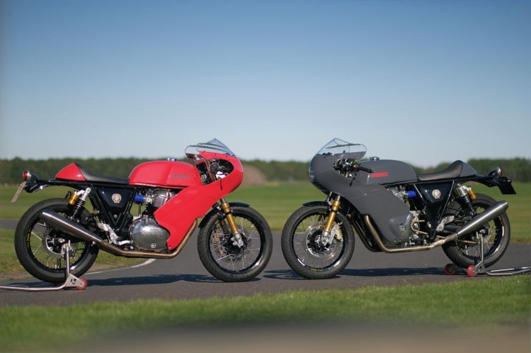 Royal Enfield Continental Gt Nought Tea Gt V2 Righ