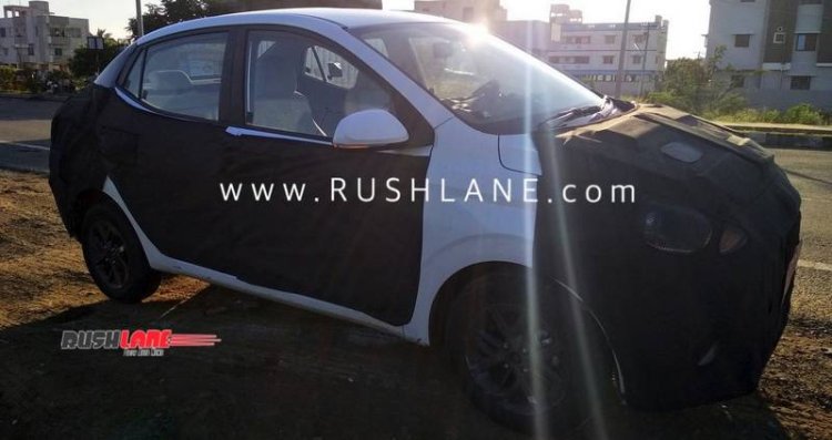 2020 Hyundai Xcent Amt Spied Inside Out 3