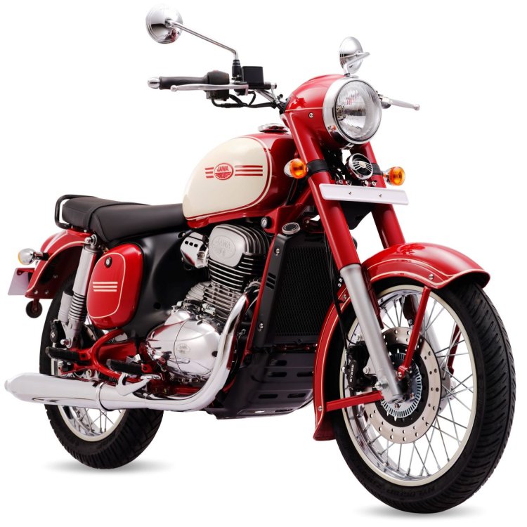 Jawa 90th Anniversary Edition Right Front Quarter