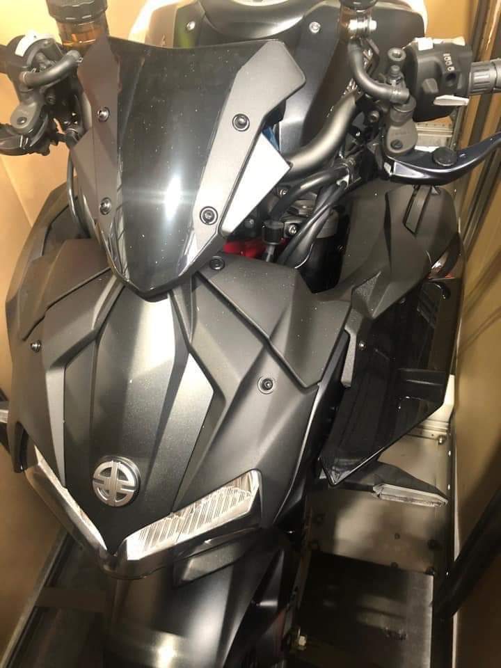 Kawasaki Z H2 Spied Front Fascia