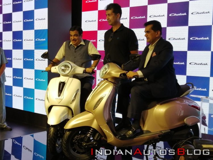 Bajaj new scooty store launch