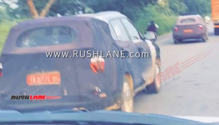 2020 Hyundai Creta Spied With Kia Seltos India Tes