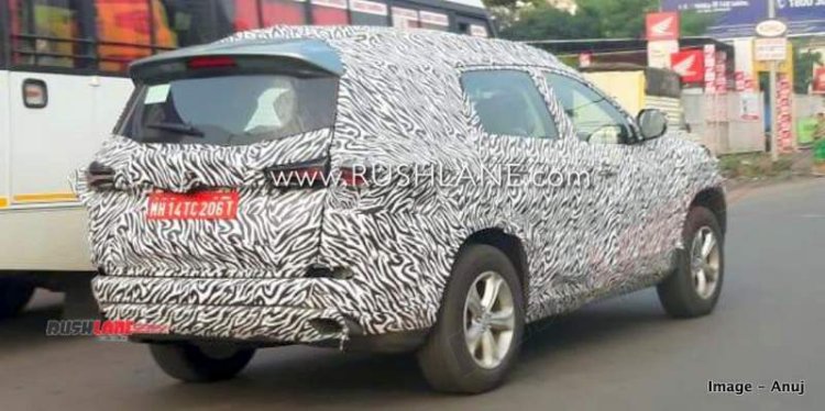 Tata Harrier Buzzard Spied Testing Automatic Petro