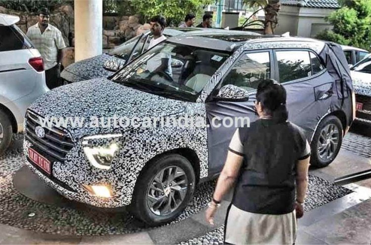 2020 Hyundai Creta Shows Its Front Fascia In India