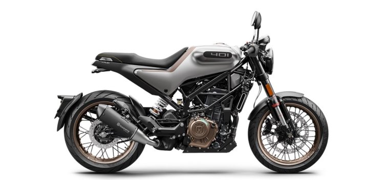 Husqvarna Vitpilen 401 Studio Shot Right Side