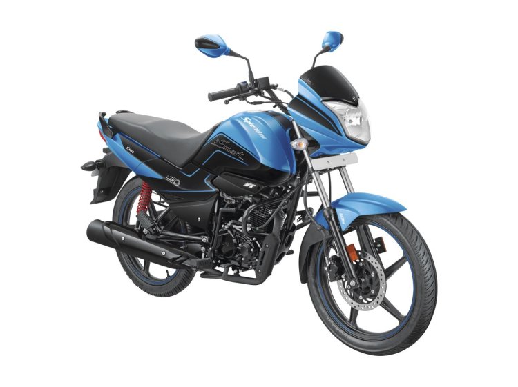 Hero Splendor Ismart Bs Vi Press Images Right Fron