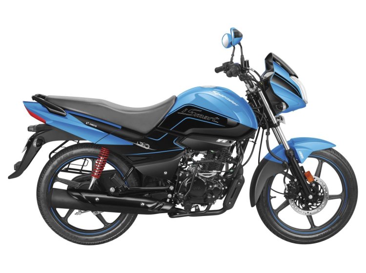 Hero Splendor Ismart Bs Vi Press Images Right Side