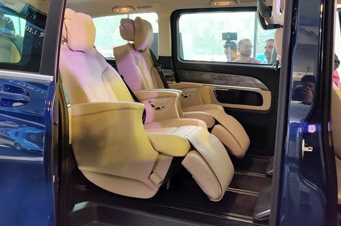 Mercedes V Class Launched In India Second Row