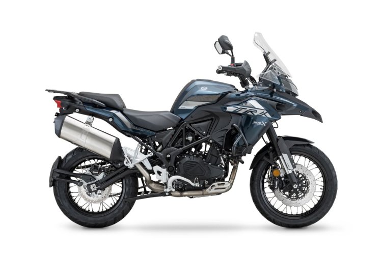 2020 Benelli Trk 502x Blue Right Side