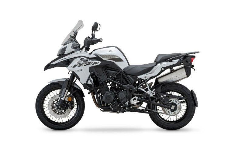 2020 Benelli Trk 502x White Left Side