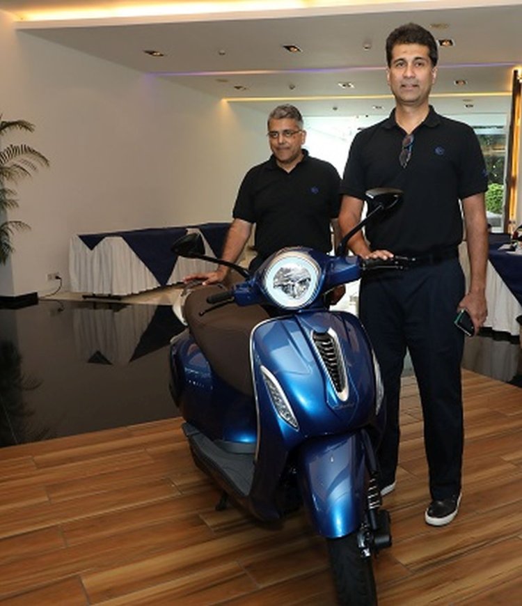 bajaj chetak electric bike showroom near me