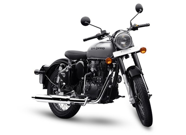 Royal Enfield Classic 350 Mercury Silver Right Fro