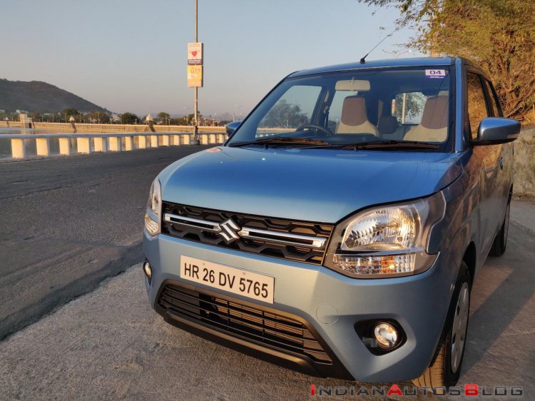 2019 Maruti Wagon R Review Images Front Three Quar