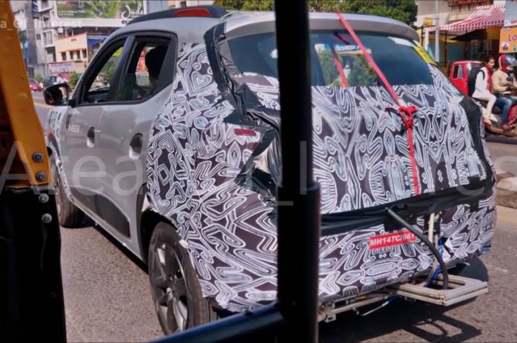 Bs Vi Renault Kwid Spotted Testing For The First Time Ever