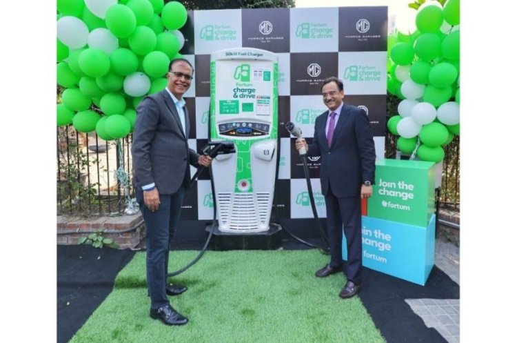 MG establishes EV charging stations to gear up for ZS EV launch