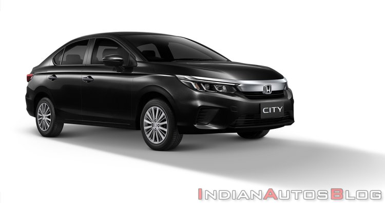 honda city black car