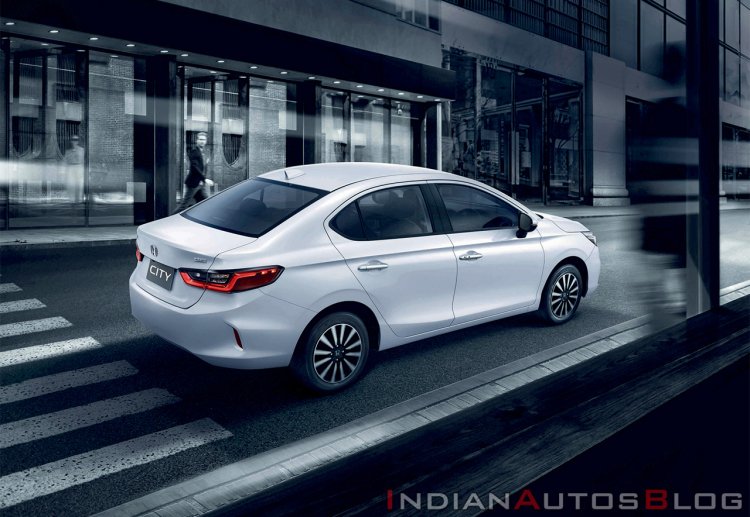 2020 Honda City Exterior Static Rear Quarters 1