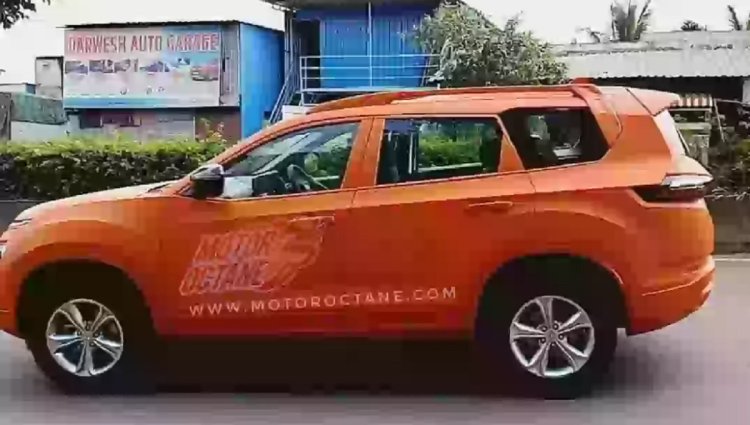 Tata Gravitas Side Profile Spied