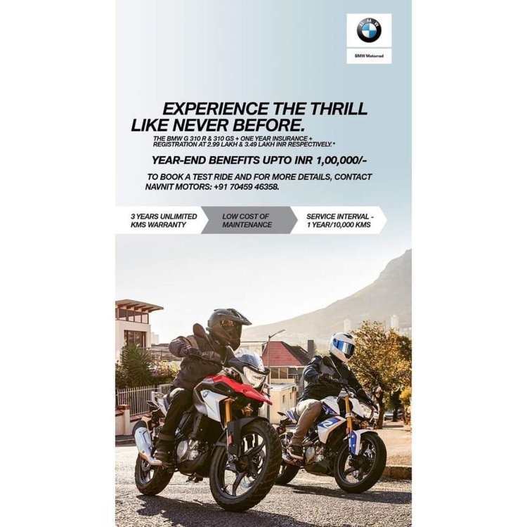 Bmw G 310 R Amp Bmw G 310 Gs Still Available At Discounted Prices Get Additional Benefits