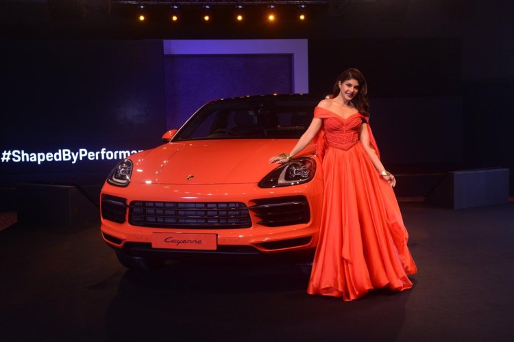 Porsche Cayenne Coupe And Jacqueline Fernandez
