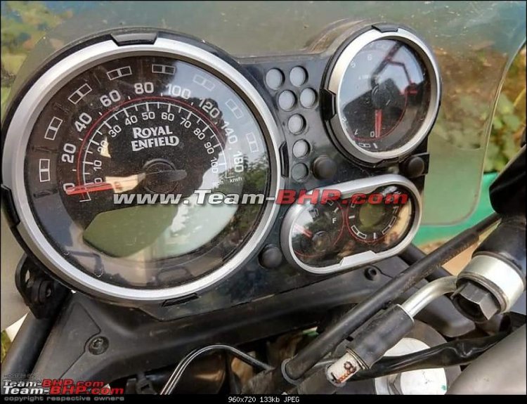 Bs Vi 2020 Royal Enfield Himalayan Instrumentation